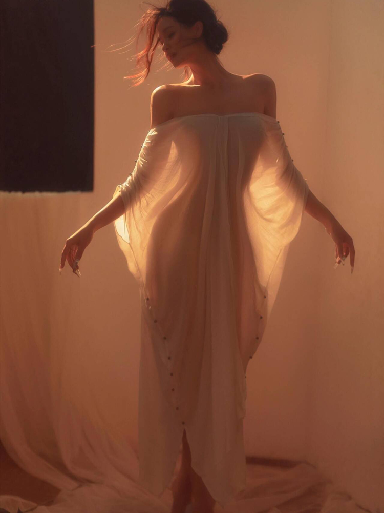 Photography Lighting Portrait - 写真スタジオ照明 ガールポートレートアート写真 美しい10代女性の服装 ステージパフォーマンス 伝統的な中国風C...