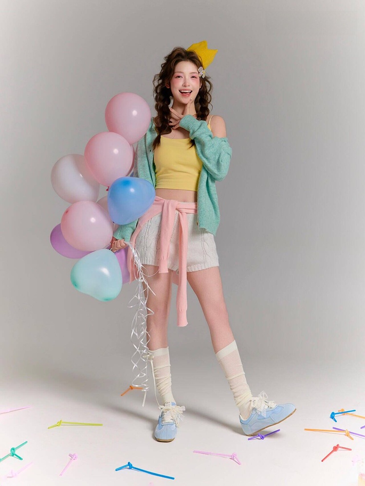 Photography Lighting Portrait - 2026年新作 韓国風スイートガール雰囲気 クリーミーシリーズ ティーンガール パーソナルポートレート撮影 衣装