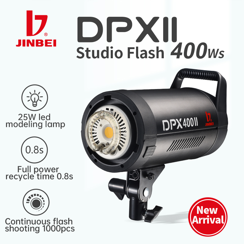 Good Lighting In Photography - 新登場！JINBEI DPX-400II 400W 25W LED撮影スタジオフラッシュライト カメラフラッシュストロボライト