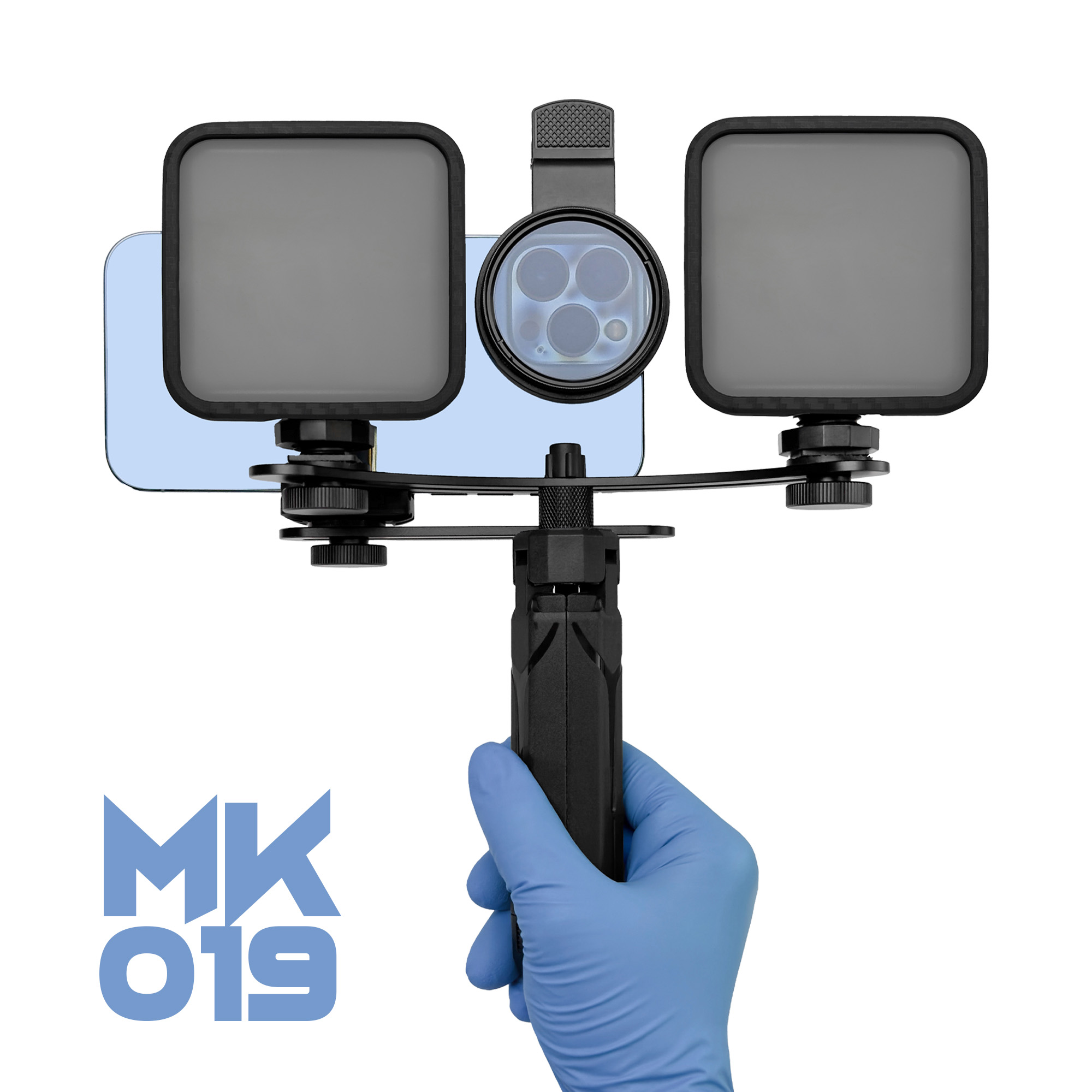 Photography Lighting Video - HERA 写真撮影ライト MK019 写真やビデオ用のフィルランプ 懐中電灯比色ツール MK-019