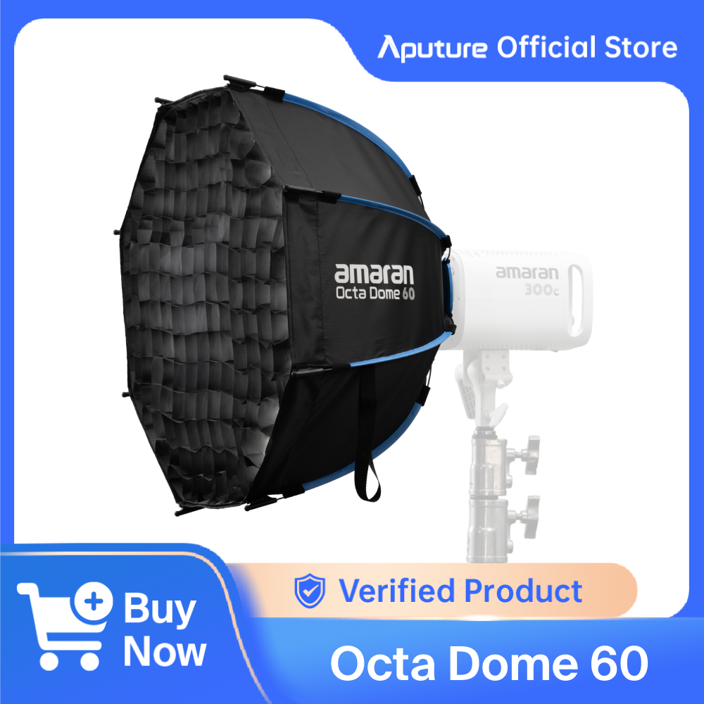 Photography Portrait Lighting Setup - amaran オクタドーム 60 90 120 ワンスナップセットアップ