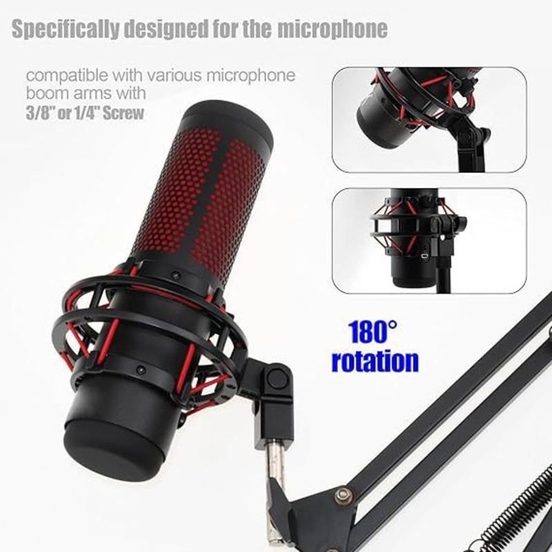 DT76 マイクアダプター 3/8 インチまたは 1/4 イ - Boom Arm Stand のレビューと価格