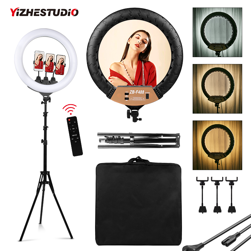 電源ケーブル付きの取り外し可能なリングライト,写真撮影用のL - Photography Lighting Youtube のレビューと価格