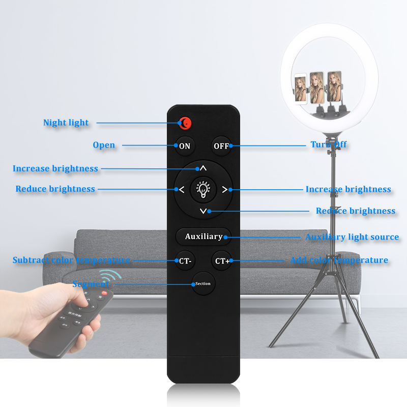 電源ケーブル付きの取り外し可能なリングライト,写真撮影用のL - Photography Lighting Youtube のレビューと価格