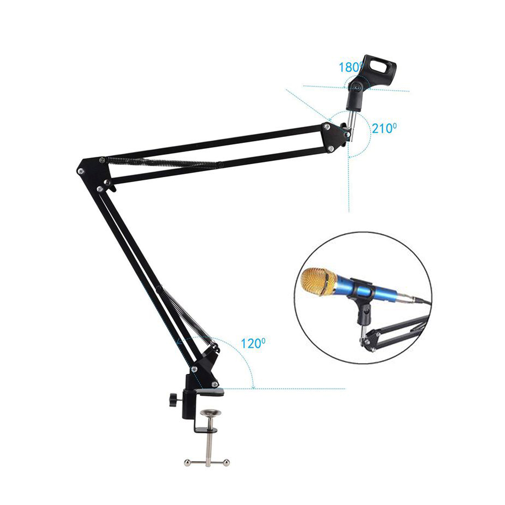 折りたたみ式金属拡張可能なマイクスタンドブラケット調整可能な - Boom Arm Stand のレビューと価格