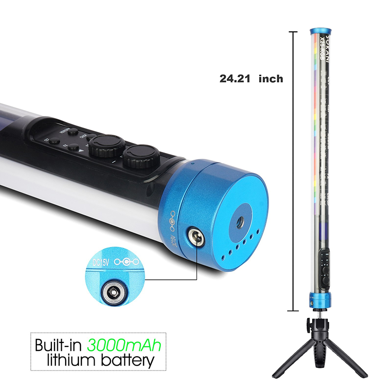 Sokani-RGB LEDビデオライトワンドスティック,バ - Photography Lighting Youtube のレビューと価格