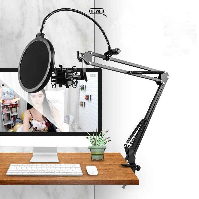 NB 35 マイクサスペンションアームスタンドクリップホルダ - Boom Arm Stand のレビューと価格
