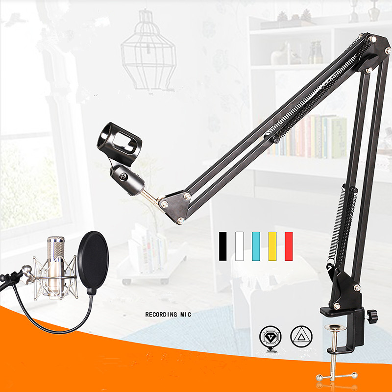 NB 35 マイクサスペンションアームスタンドクリップホルダ - Boom Arm Stand のレビューと価格