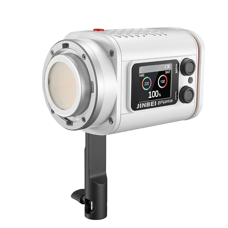 JINBEI EF-60RGB ポータブル超小型ハンドヘルド - Good Lighting In Photography のレビューと価格