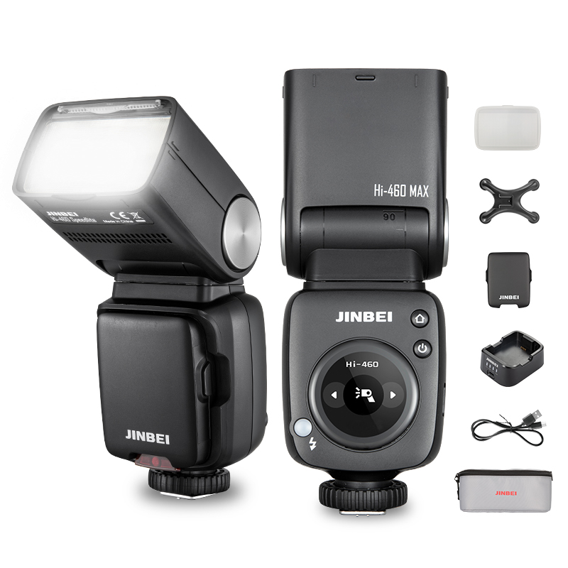 JINB Hi-460MAX プロフェッショナルカメラフラッ - Good Lighting In Photography のレビューと価格