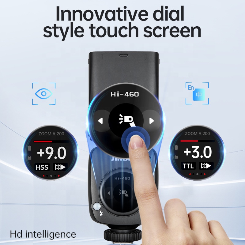 JINB Hi-460MAX プロフェッショナルカメラフラッ - Good Lighting In Photography のレビューと価格