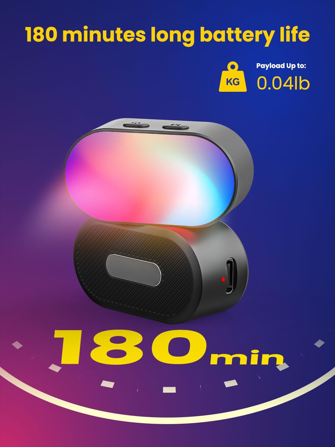 AOCHUAN ミニ RGB 磁気補助光 3 ストップ輝度  - Photography Lighting Video のレビューと価格
