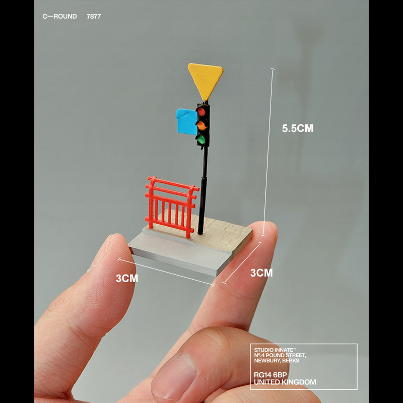 1:64 シミュレーション信号機手すりミニチュアアクションフ - Good Lighting In Photography のレビューと価格