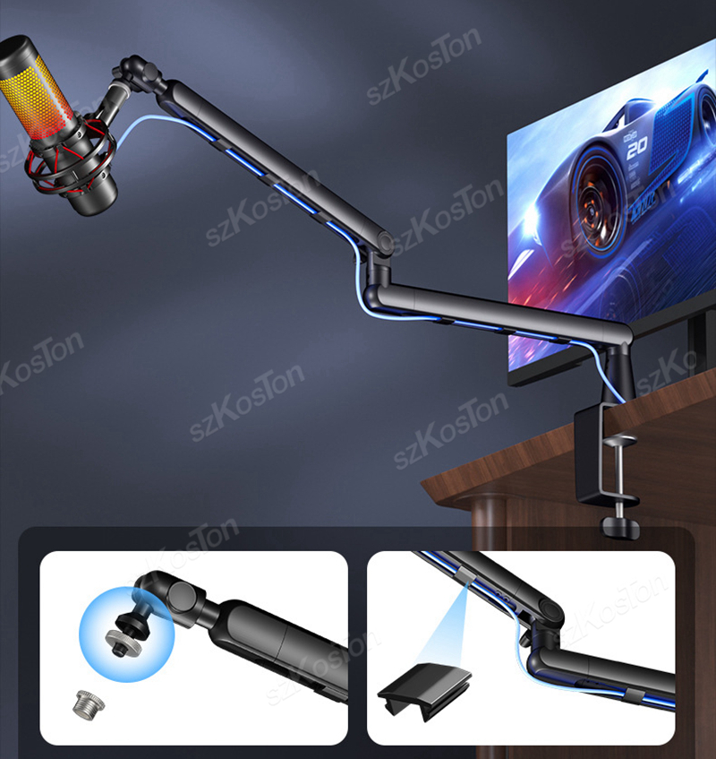 プロフェッショナル スタジオ ロープロファイル マイク アー - Boom Arm Stand のレビューと価格