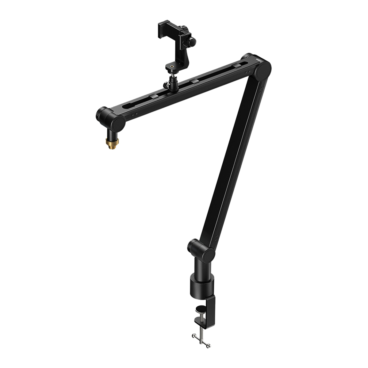 360度回転調整可能なマイクスタンド、スマホホルダー付き、ラ - Boom Arm Stand のレビューと価格