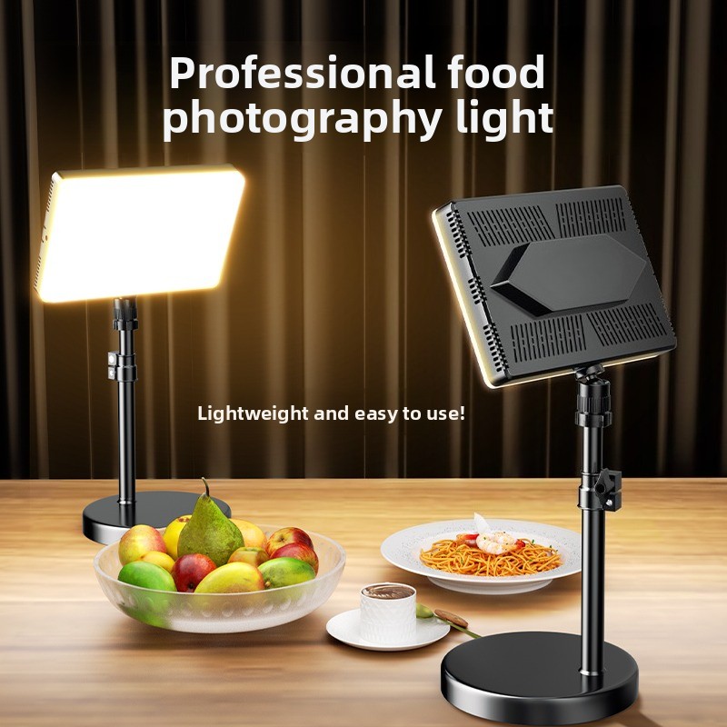 屋内外撮影用フィルライト、多色ソフトポータブルハンドヘルドラ - Photography Lighting For Food のレビューと価格