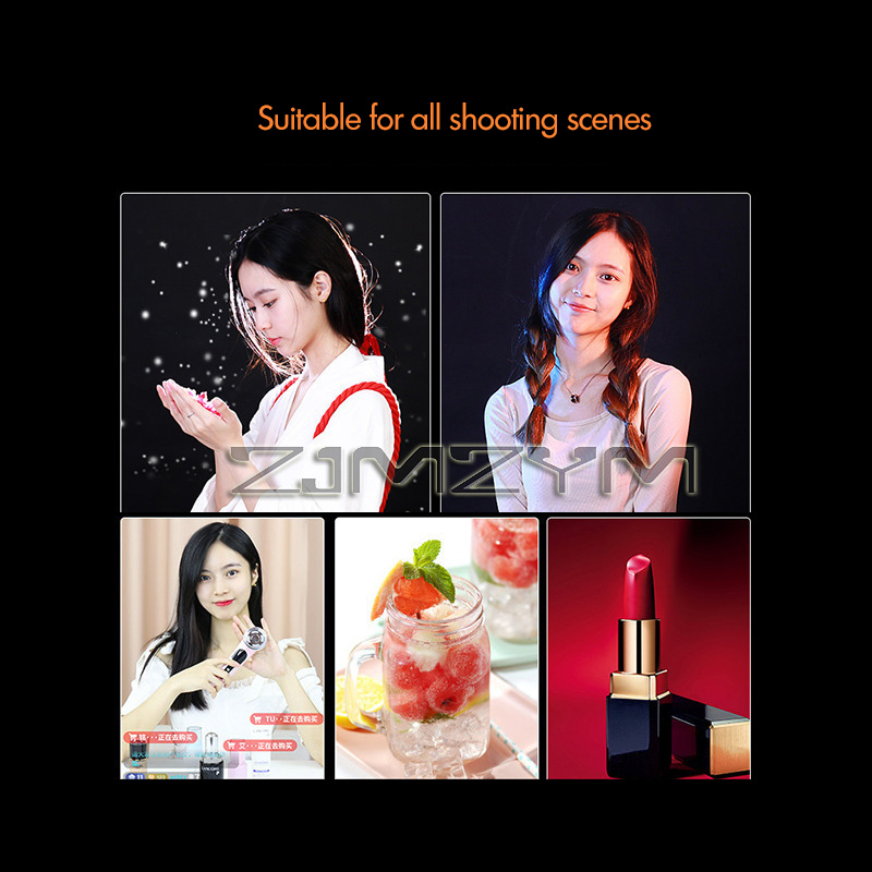 スポットライト LED 220V スタジオビデオライト 65 - Photography Lighting Portrait のレビューと価格