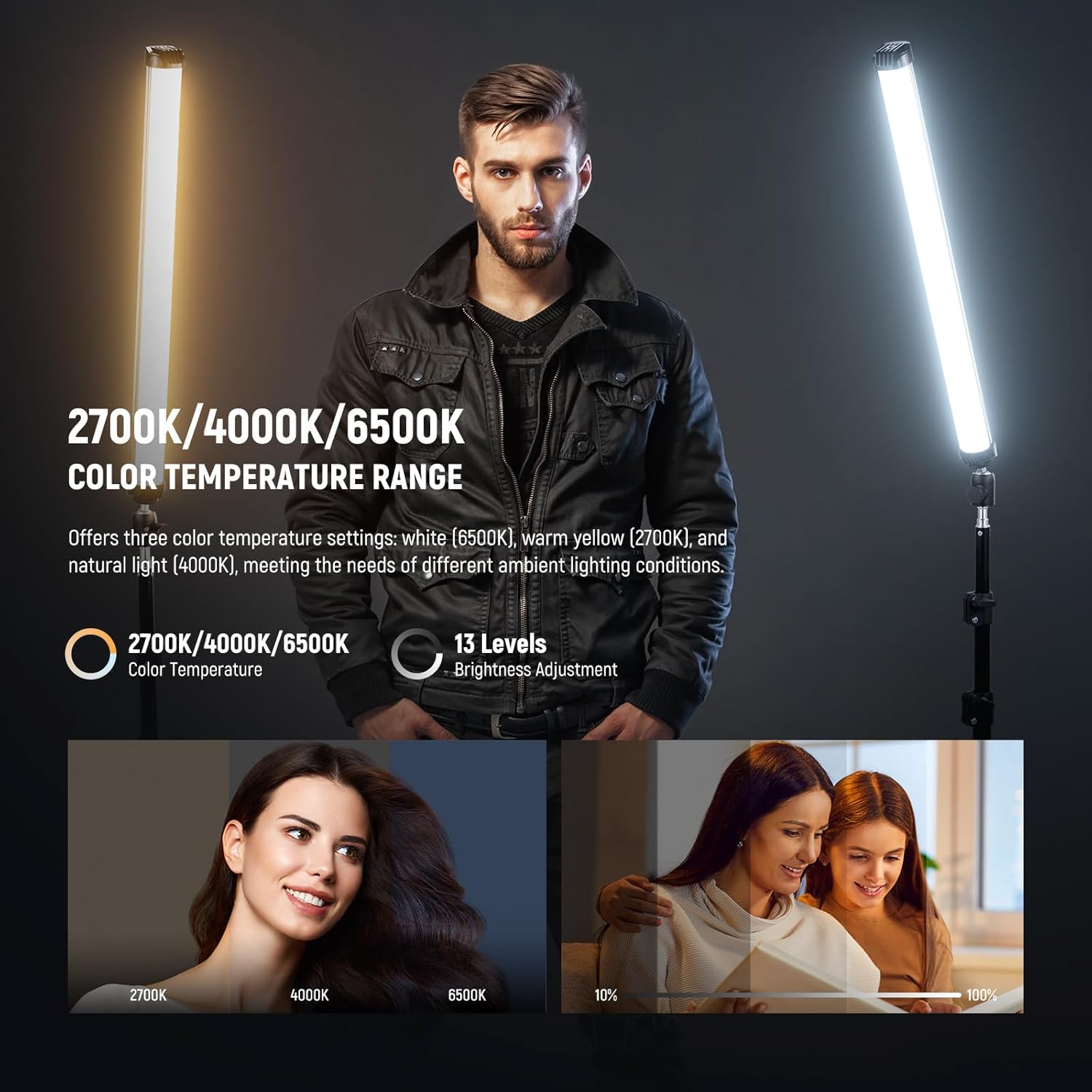 NEEWER ベーシック 21インチ 磁気RGBライトワンド - Photography Lighting Basics のレビューと価格