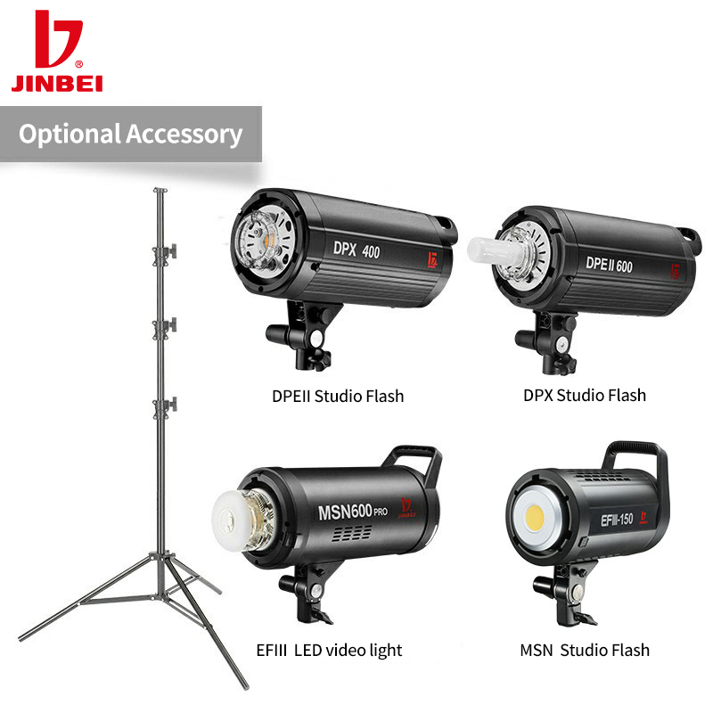 JINBEI MZ-3800FP プロ用写真撮影工業用三脚ラ - Good Lighting In Photography のレビューと価格