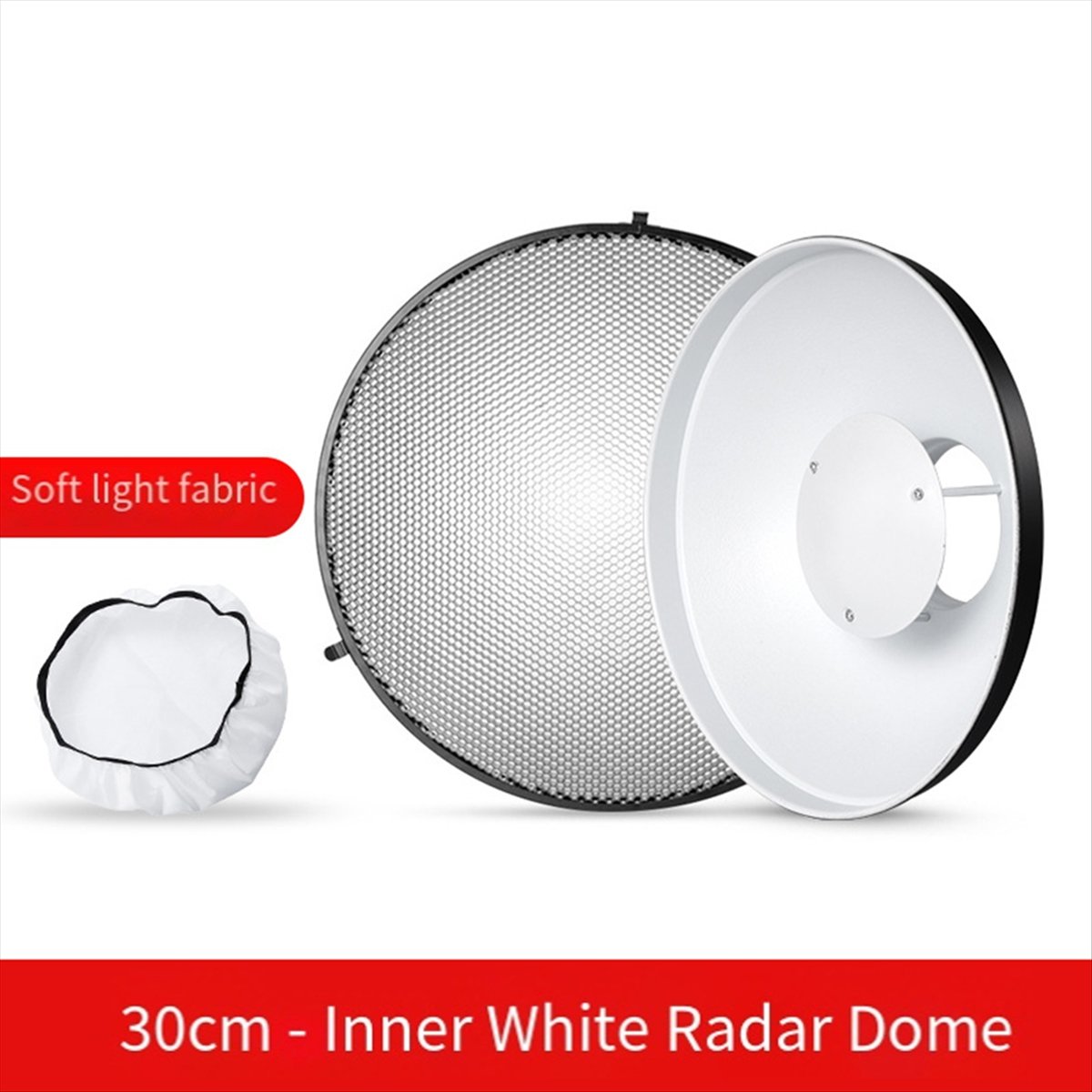 N05R 30cmビューティーディッシュリフレクター ハニカ - Photography Lighting Portrait のレビューと価格