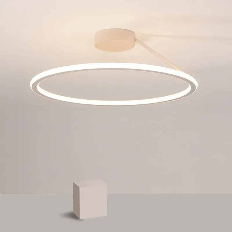 シンプルでモダンなデザインの円形LEDシーリングライト,室内 - Photography Lighting For Food のレビューと価格