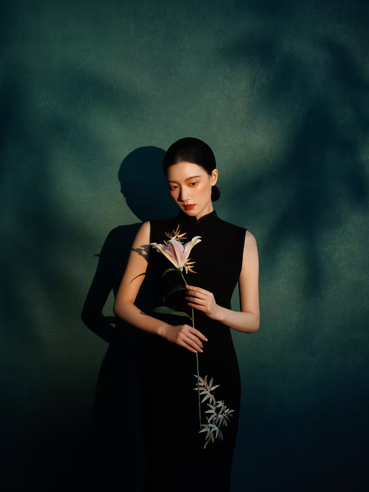 新しい2026年ブラック写真スタジオ中国風ポートレート服高級 - Photography Lighting Portrait のレビューと価格