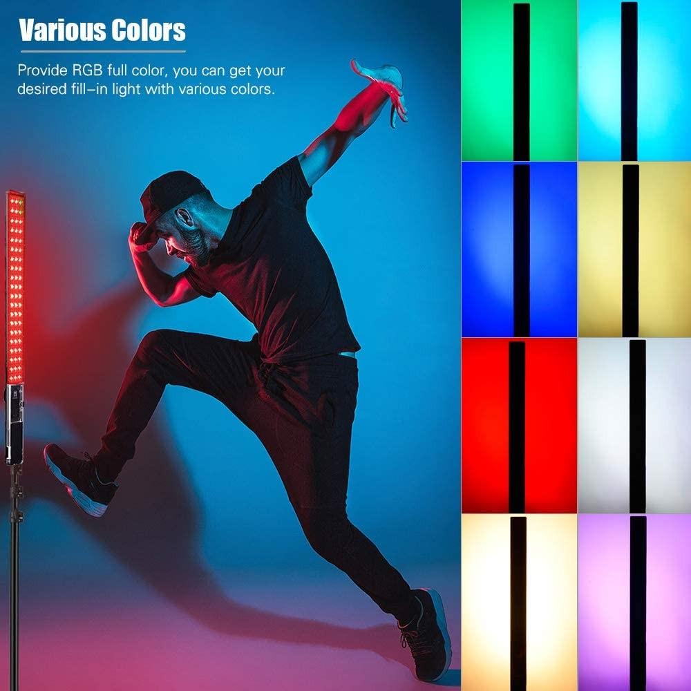 Yongnuo-LED写真ライト,カラー温度,オプションのバ - Photography Lighting Youtube のレビューと価格