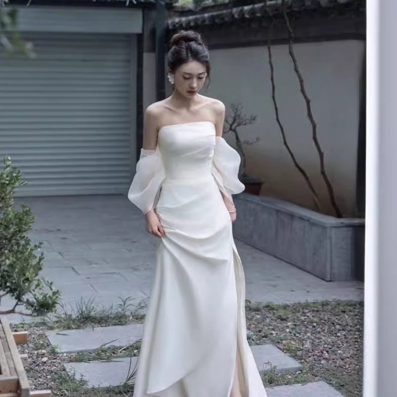 新中式風婚約式モーニングガウンワンピース 2026新スタイル - Photography Lighting Basics のレビューと価格
