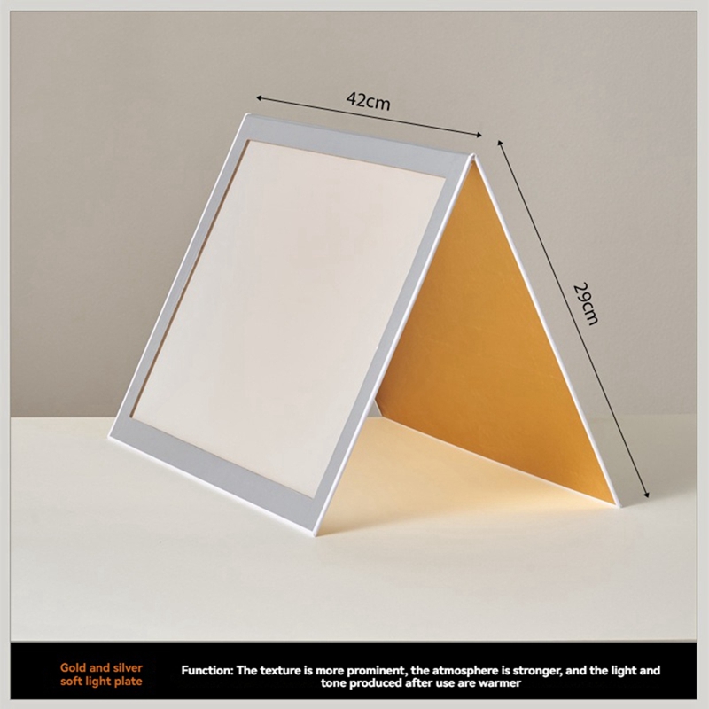 写真撮影用リフレクター 折りたたみ式 V-フラット 暖色系ラ - Photography Lighting For Food のレビューと価格