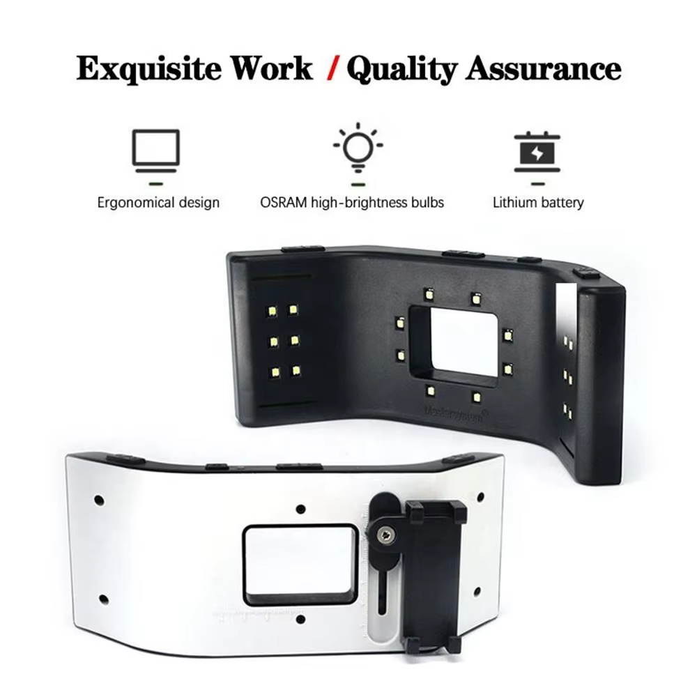 JUMTOP歯科撮影ライトLED口腔充填ランプ（治療用比色写 - Photography Lighting Video のレビューと価格
