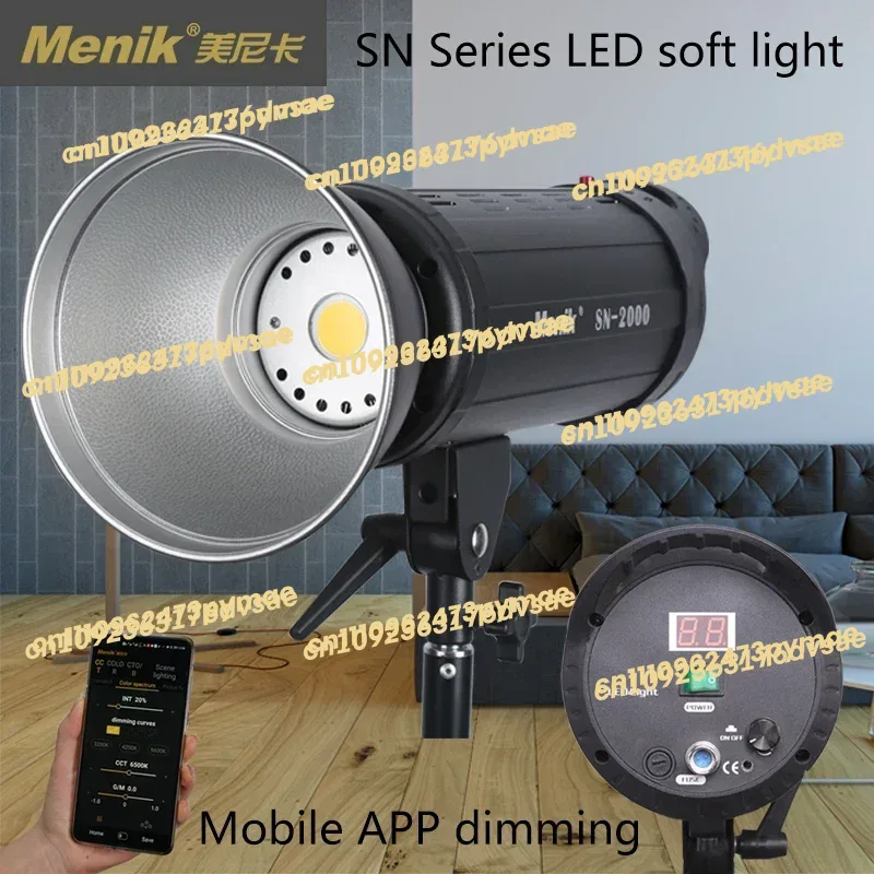 NEW Menik SNシリーズ写真撮影用LEDスタジオライ - Photography Lighting Portrait のレビューと価格