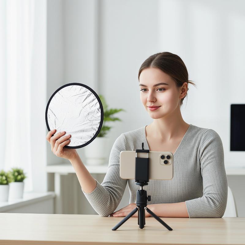 5 in 1 ラウンド型写真用リフレクター 折りたたみ式ライ - Photography Lighting Diffuser のレビューと価格